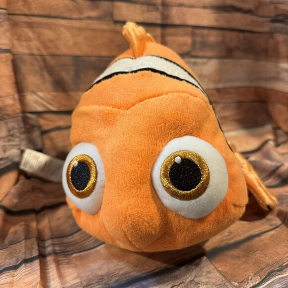 Disney Pixar Finding Nemo Plush Toy Clownfish Stuffed Animal Soft Cuddly Dory - Picture 1 of 9